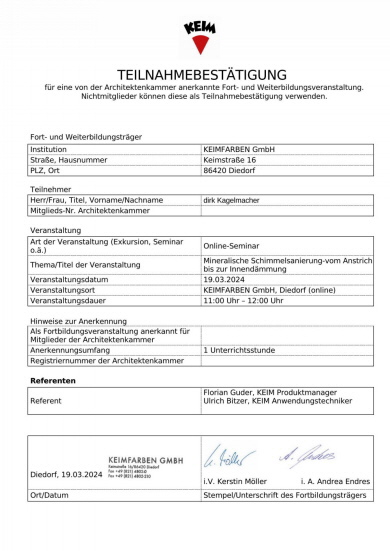 Mineralische Schimmelsanierung vom Anstrich bis zur Innendämmung